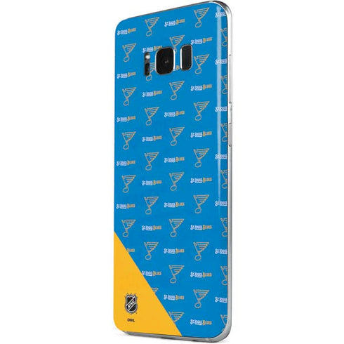 NHL St. Louis Blues Pattern Galaxy S8 Plus Skin